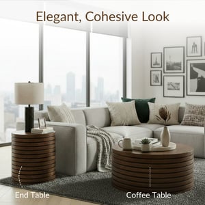 Corvin coffee table and side table by NPD Furniture