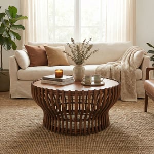 Sona Rattan Coffee Table by NPD Furniture