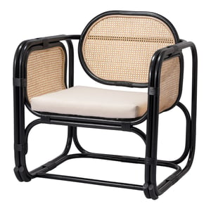 Vanessa Rattan Accent Chair 