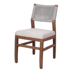 Pierre Rope Dining Chair, Gray
