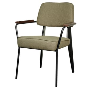 Kolten Fabric Metal Chair