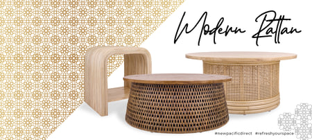 Modern Rattan Furniture for Spring and Summer