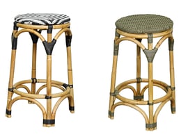 adeline bistro rattan stools